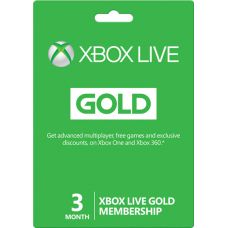 Xbox Live Gold (3 місяці)